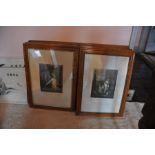 set of 13 matching framed Francis Wheatley's "Cries of London" engraved prints in good colour frames