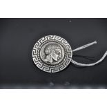 Greek Brooch stamped 800 12.2 grams