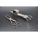 Sugar scissor tongs and scissor candle snuff