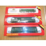 3 Boxed Hornby 00 gauge Trains R 072 , R 080 and 1 other