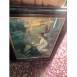 2 Victorian religious prints and others