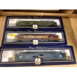 3 Boxed Lima Locos 00 gauge D6999 , Maltby Lilly Hall 37717 and Royal Highland Fusilier 55 019