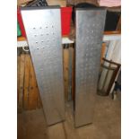 2 Metal Loading Ramps ( pressed steel , not heavy duty )