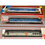 3 Boxed Lima Locos 00 gauge 50149 Defiance, 50 045 Achilles and 50 043 Howe