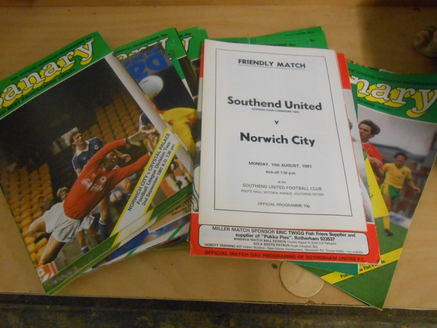 Norwich City Canary Magazine approx 1980 to 1990 ( unchecked if every issue ) - Image 10 of 18