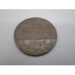 A shop coin Newgate 1795 payable at the residence of Mrs Symonds Winter botham Ridgway, Holt