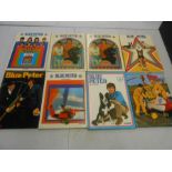 Box of Blue Peter Annuals and 1 other