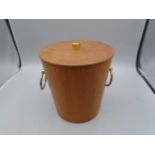 Retro teak ice bucket