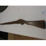 WW 2 ? Home Guard Wooden Drill / Training Rifle