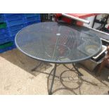 Metal Garden Table