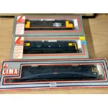 3 Boxed Lima Locos 00 gauge Repulse , 26 003 and Railfreight