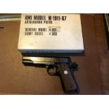 Vintage movie prop - mgc model m1911-67 pistol 45-bl army (ss1054109) To Comply With The VCR Act Any