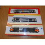 3 Boxed Hornby 00 gauge Trains R 2434 , R3657 Load Haul and one other Load Haul