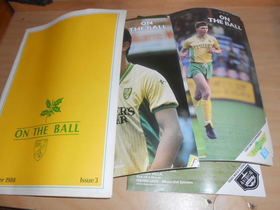 Norwich City Canary Magazine approx 1980 to 1990 ( unchecked if every issue ) - Image 18 of 18