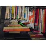 2 boxes of books including lots of Any Capp books, Dandy, Beezer, Disney etc
