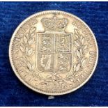 1869 Shield Back Queen Victoria Young Head Sovereign
