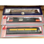 3 Boxed Lima Locos 00 gauge 50 015 Valiant , 60 059 Swindon Dalesman and EWS Victor Hugo 92001