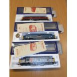 3 Boxed Limited Edition Lima Locos 00 gauge 37 401 Mary Queen of Scots no 320 of 500 , 55 021 Argyll