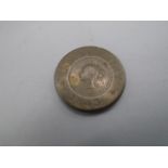 An 1845 Royal mint sovereign counter weight
