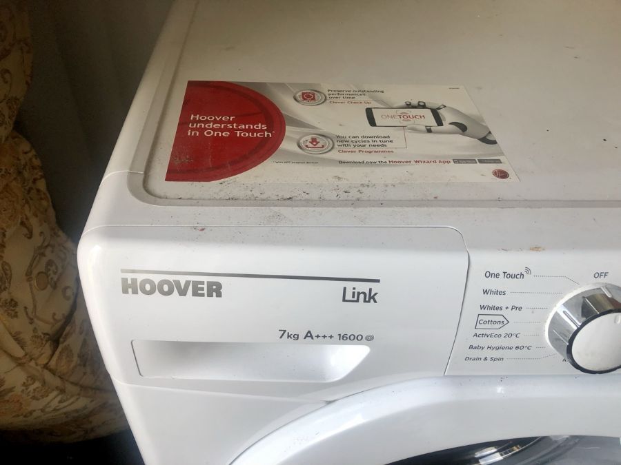 Hoover Link washing machine ( house clearance) - Image 2 of 3