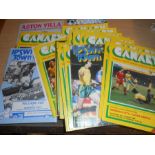 Norwich City Canary Magazine approx 1980 to 1990 ( unchecked if every issue )