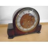 cased Westminster mantle clock