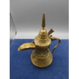 Brass Arabian style dallah coffee pot