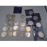 26 x £5 coins various dates