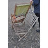 3 Garden chairs