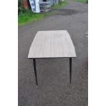 retro table 106cm x 75cm