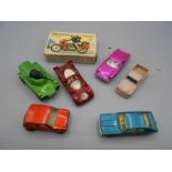 Matchbox Corgi etc and Motorcycle Kit ( missing parts )