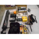 Cameras and camera equipment, audio equipment etc