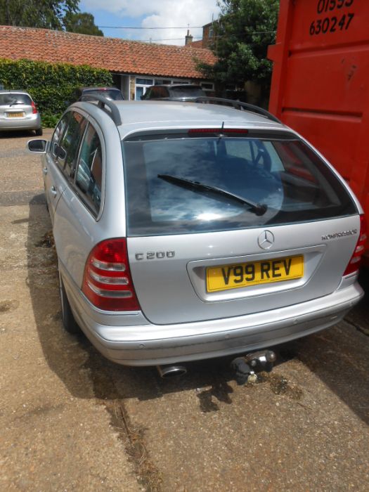 2008 Mercedes Benz C200 Estate Car Automatic with V5 Registration Document and 2 keys ( from - Image 6 of 29