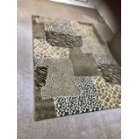 Modern Animal Print Rug