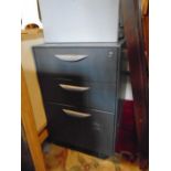 Filing cabinet, 3 drawers no key