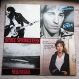 Bruce Springsteen lot of 4 UK Vinyl LP's + Inserts Great lot of Springsteen uk pressings all pre-