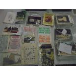 Postcard collection, originals in collated themes