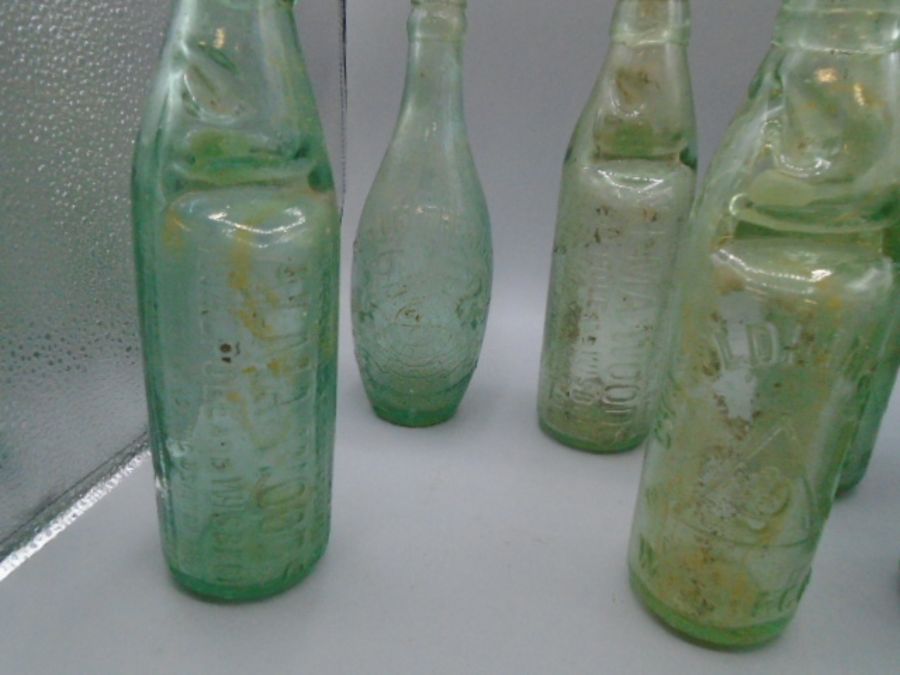 6 codd marble bottles, Wisbech and 2 others all from Wisbech - Image 2 of 3