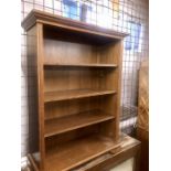 Modern oak effect Bookcase