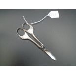 A pair of antique style grape scissors