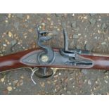 Replica flintlock rifle