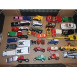 Box of Assorted Diecast Models