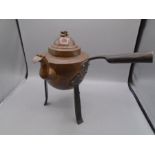 Early copper kettle