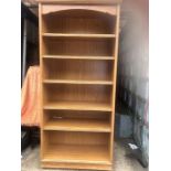 Large modern bookcase 89 x 39 cm 190 cm tall