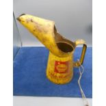 Vintage Shell Lubricants Jug approx 10 inches tall