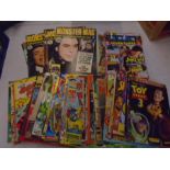 Beano, Dandy, Victor, Monster men. large collection of comics and annuals