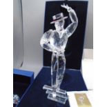 Swarovski 'Antonio' Magic of dance collection 2003, in original boxes with plinth and plaque, all