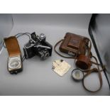 Zeiss Ikon Camera and Case , Minolta 110 Zoom etc