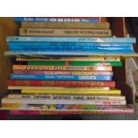 books, mostly old childrens