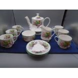 Royal Albert 'village green' dinner service comprising 4 dinner plates, 6 side plates, 6 cake